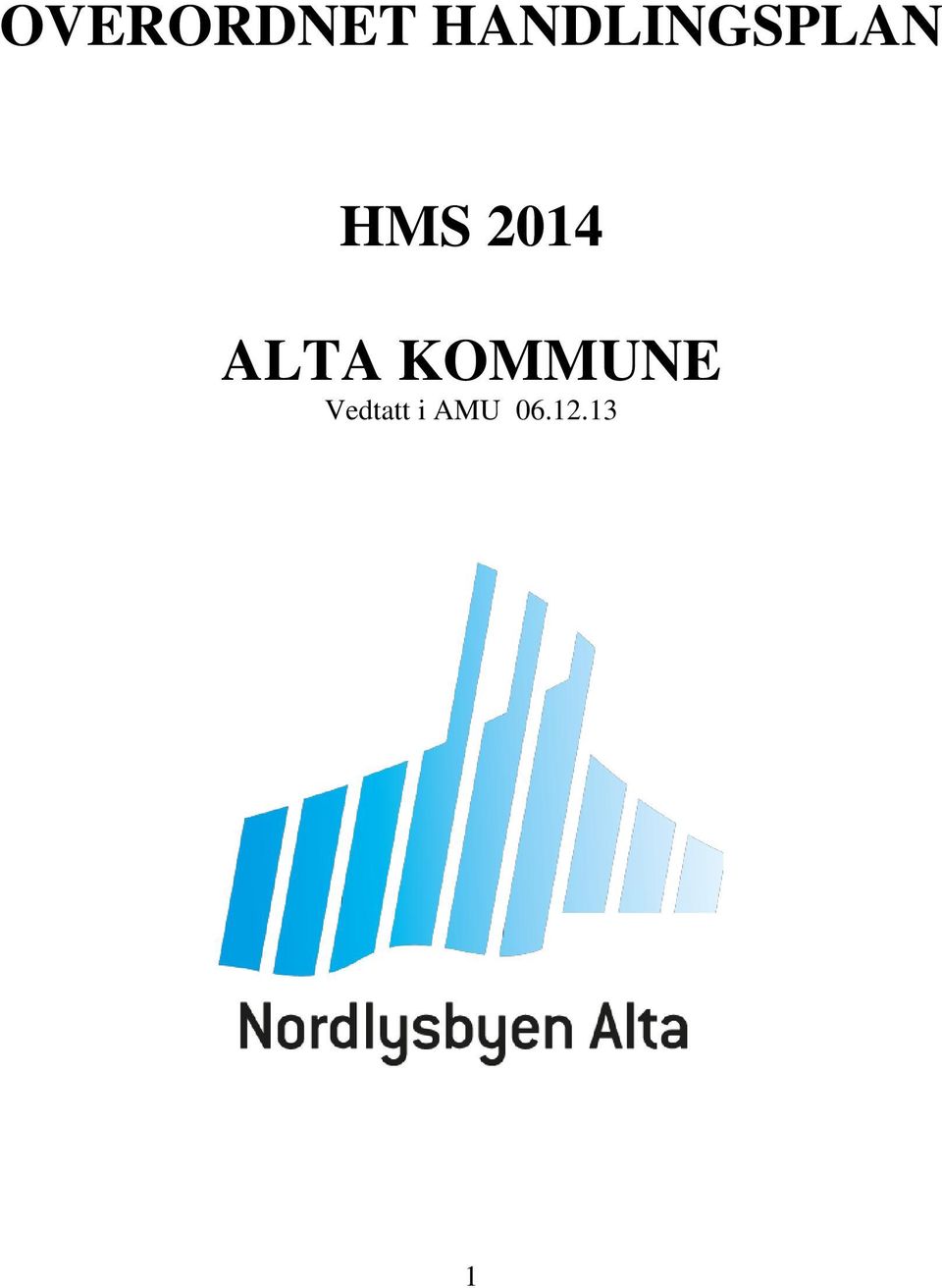 2014 ALTA KOMMUNE