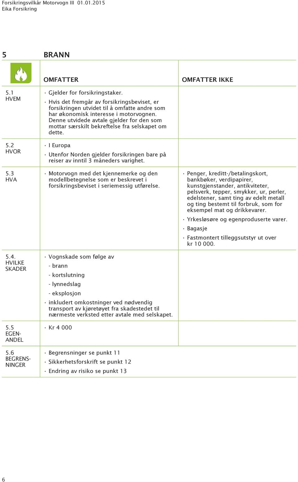 Denne utvidede avtale gjelder for den som mottar særskilt bekreftelse fra selskapet om dette. Utenfor Norden gjelder forsikringen bare på reiser av inntil 3 måneders varighet.