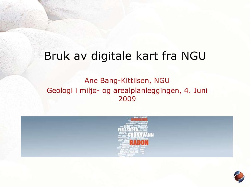 NGU Geologi i miljø- og