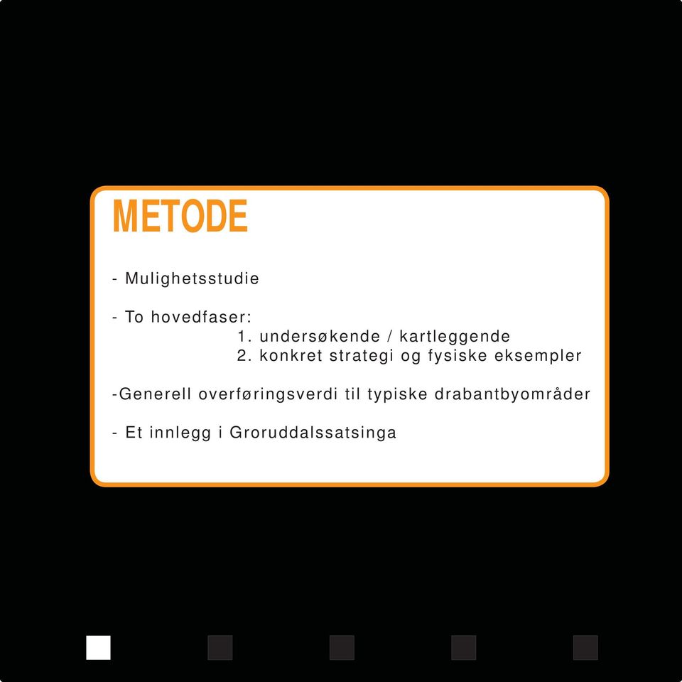 konkret strategi og fysiske eksempler -Generell