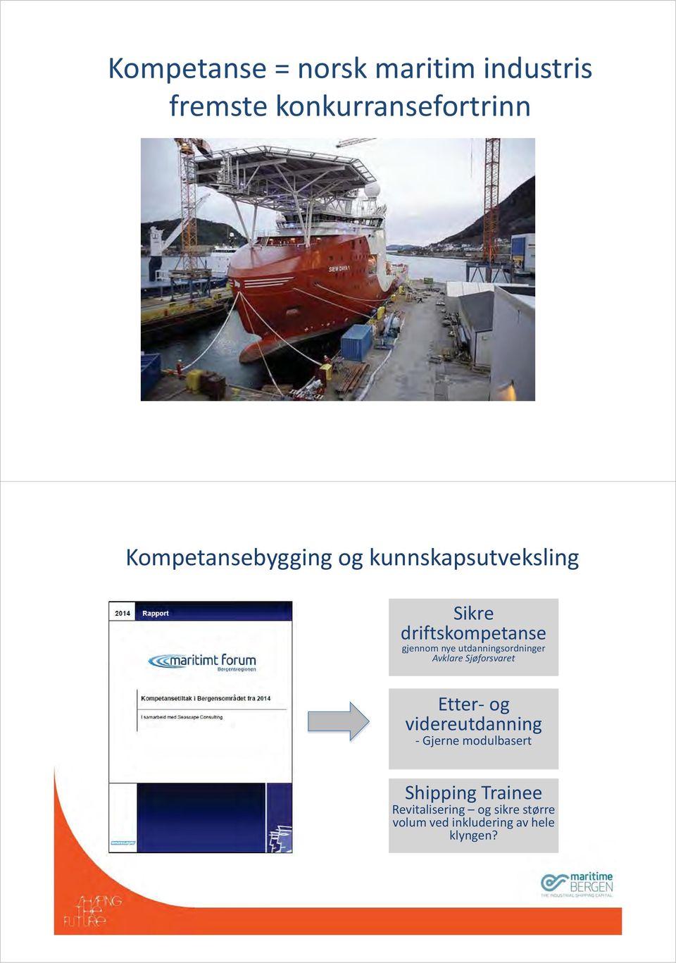 utdanningsordninger Avklare Sjøforsvaret Etter- og videreutdanning - Gjerne