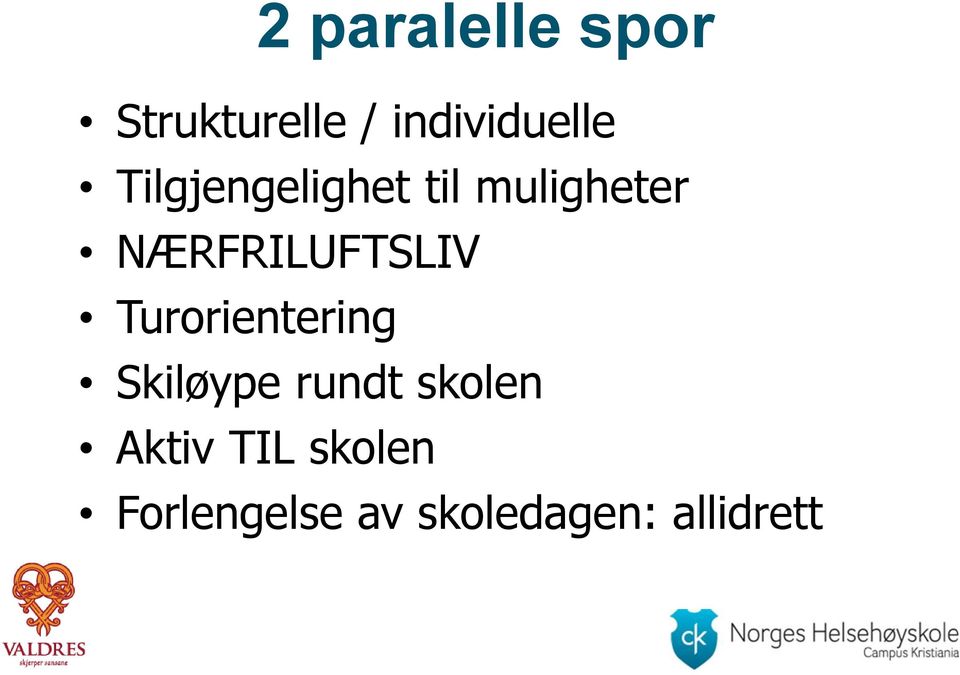 Turorientering Skiløype rundt skolen Aktiv