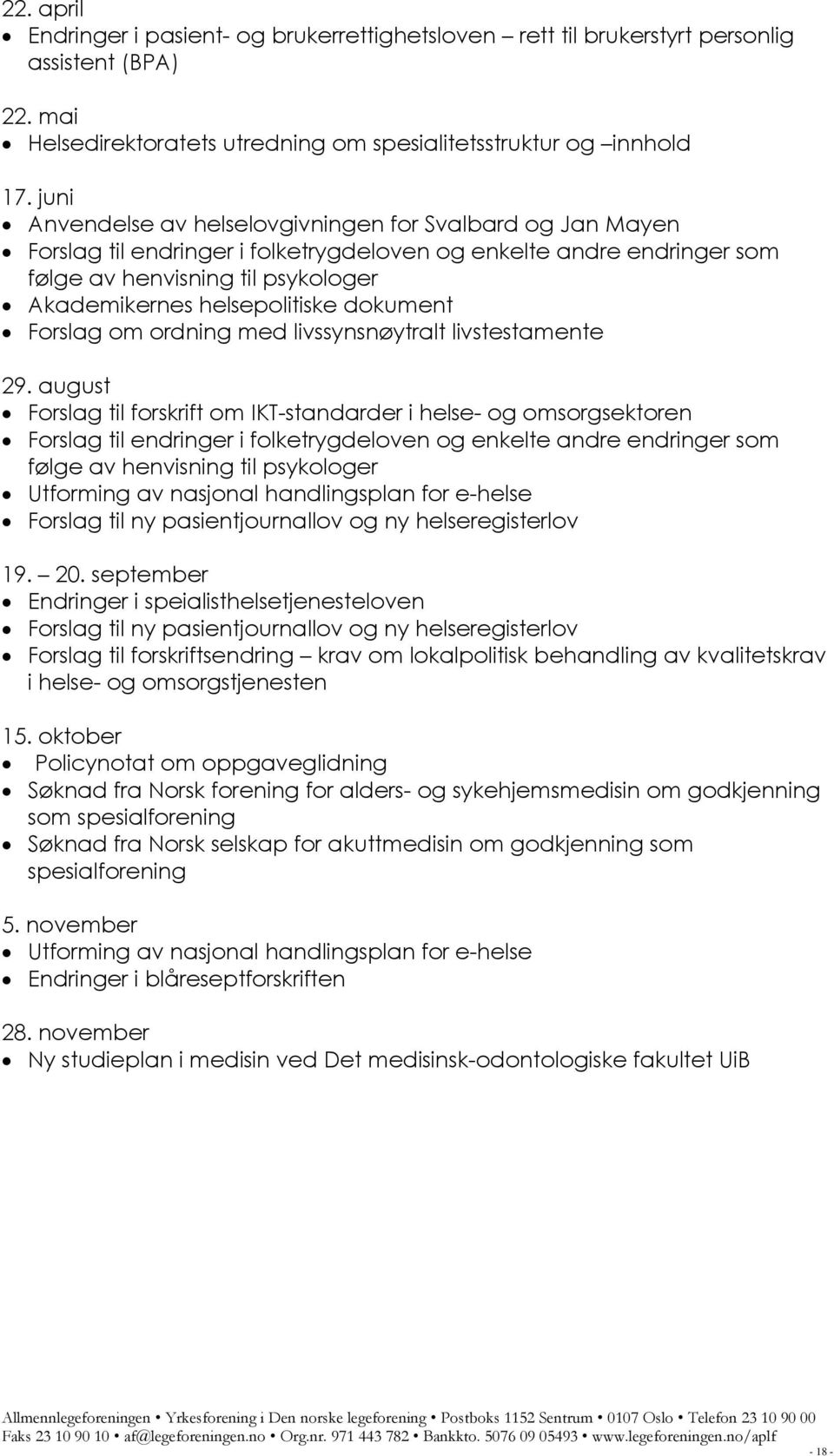 dokument Forslag om ordning med livssynsnøytralt livstestamente 29.