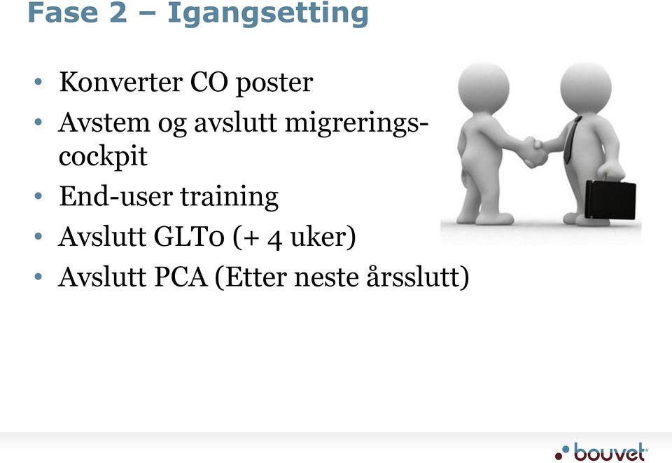 migreringscockpit End-user training