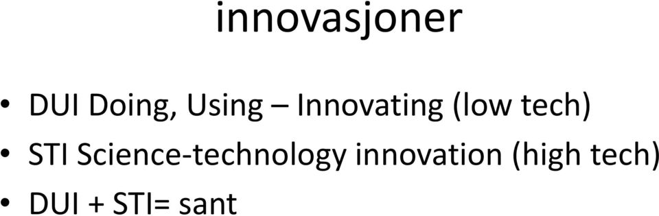 STI Science-technology