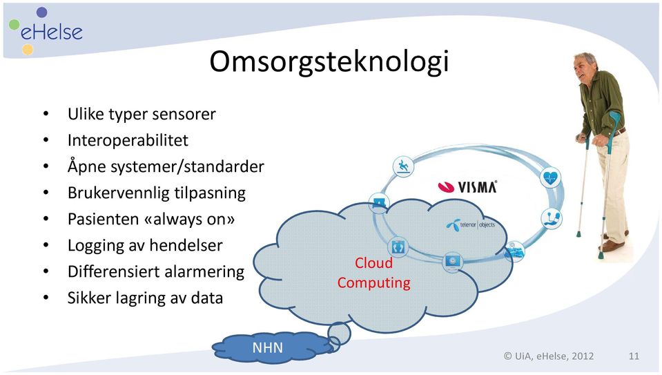 «always on» Logging av hendelser Differensiert alarmering