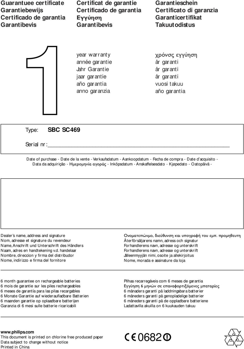 Date of purchase - Date de la vente - Verkaufsdatum - Aankoopdatum - Fecha de compra - Date d acquisito - Data da adquirição - Gμερομηνία αγοράς - Inköpsdatum - Anskaffelsesdato - Kjøpedato -