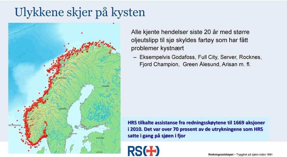 Rocknes, Fjord Champion, Green Ålesund, Arisan m. fl.