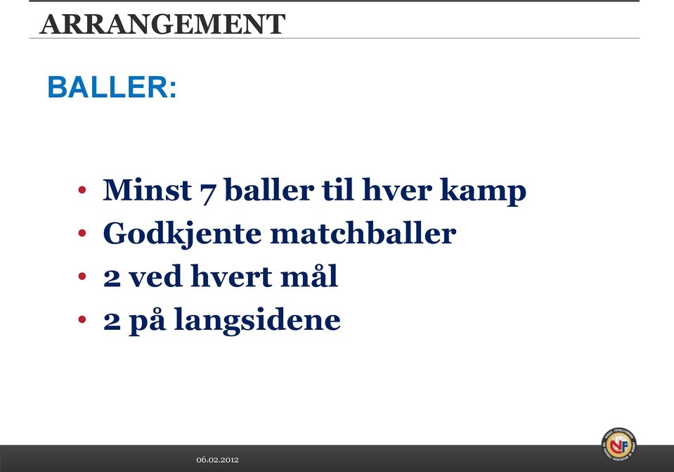 Godkjente matchballer 2