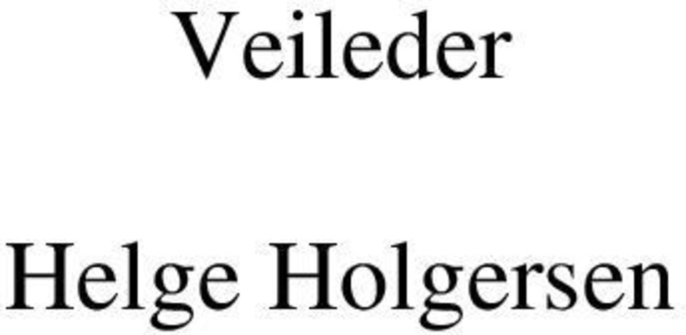 Holgersen