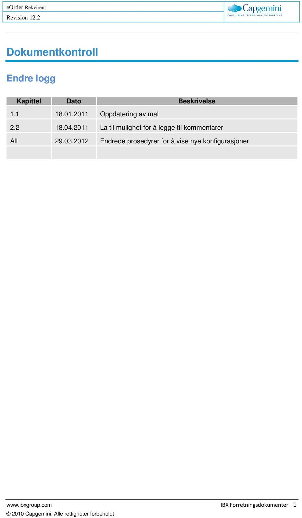 2011 La til mulighet for å legge til kommentarer All 29.03.