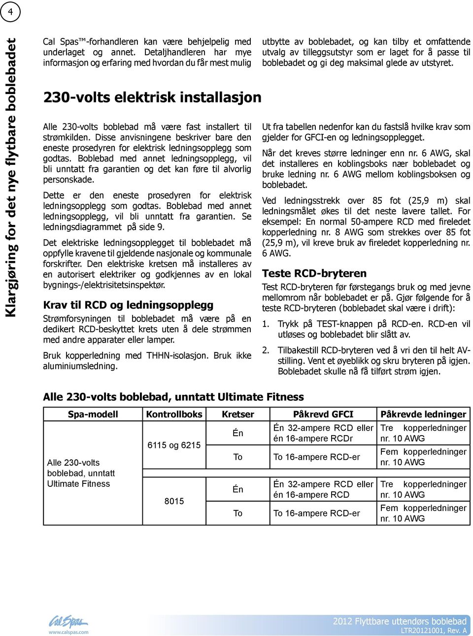 Disse anvisningene beskriver bare den eneste prosedyren for elektrisk ledningsopplegg som godtas.