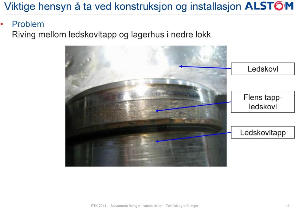 lokk Ledskovl Flens tappledskovl Ledskovltapp PTK 2011