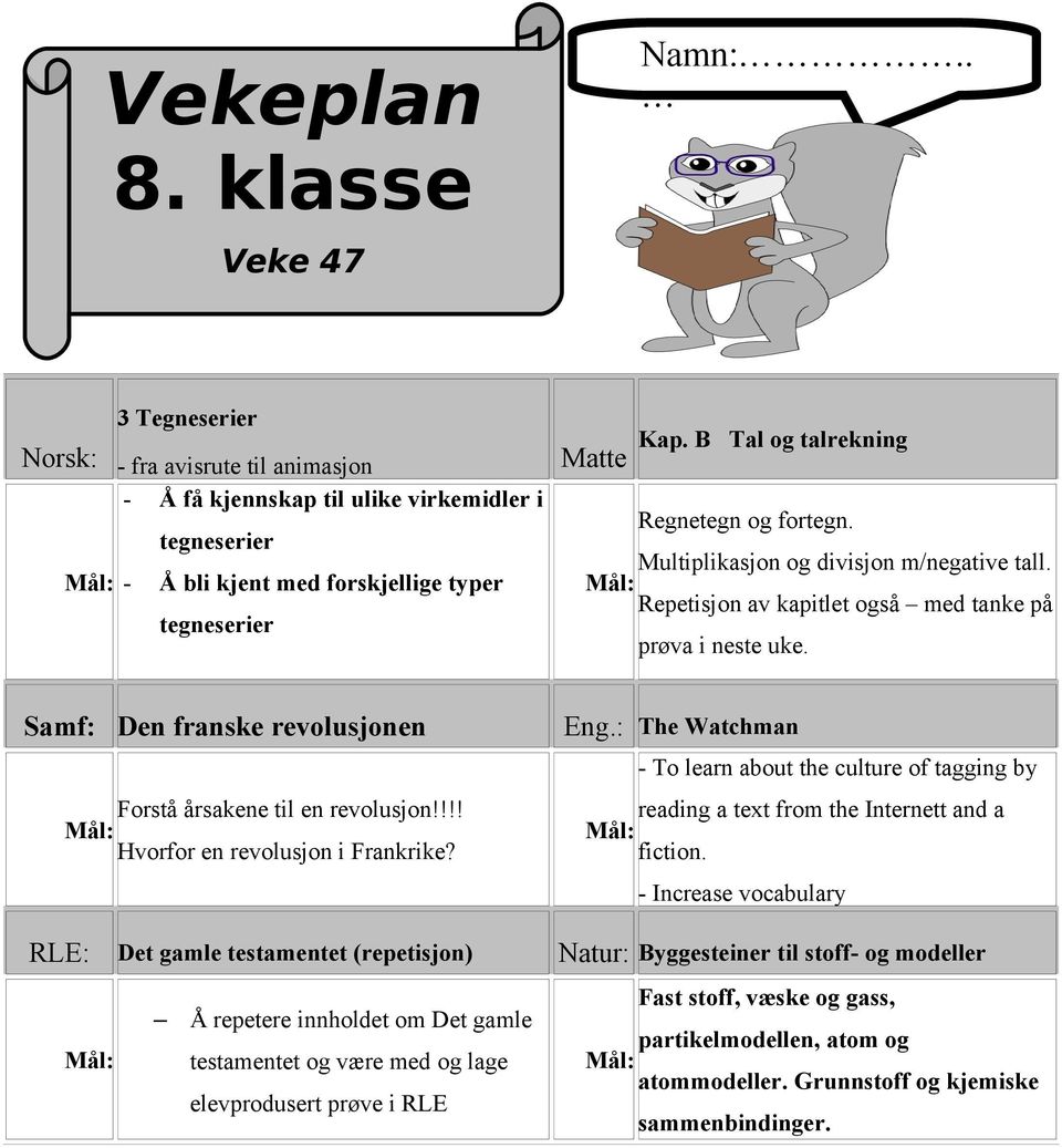 Samf: Den franske revolusjonen Eng.: The Watchman Forstå årsakene til en revolusjon!!!! Mål: Hvorfor en revolusjon i Frankrike?