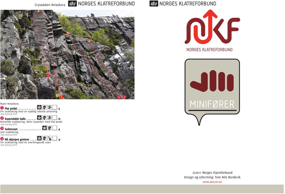 ..3btc 6- Krevende svaklatring, deler snuanker med Flat pedal 3 Geitesvaet.