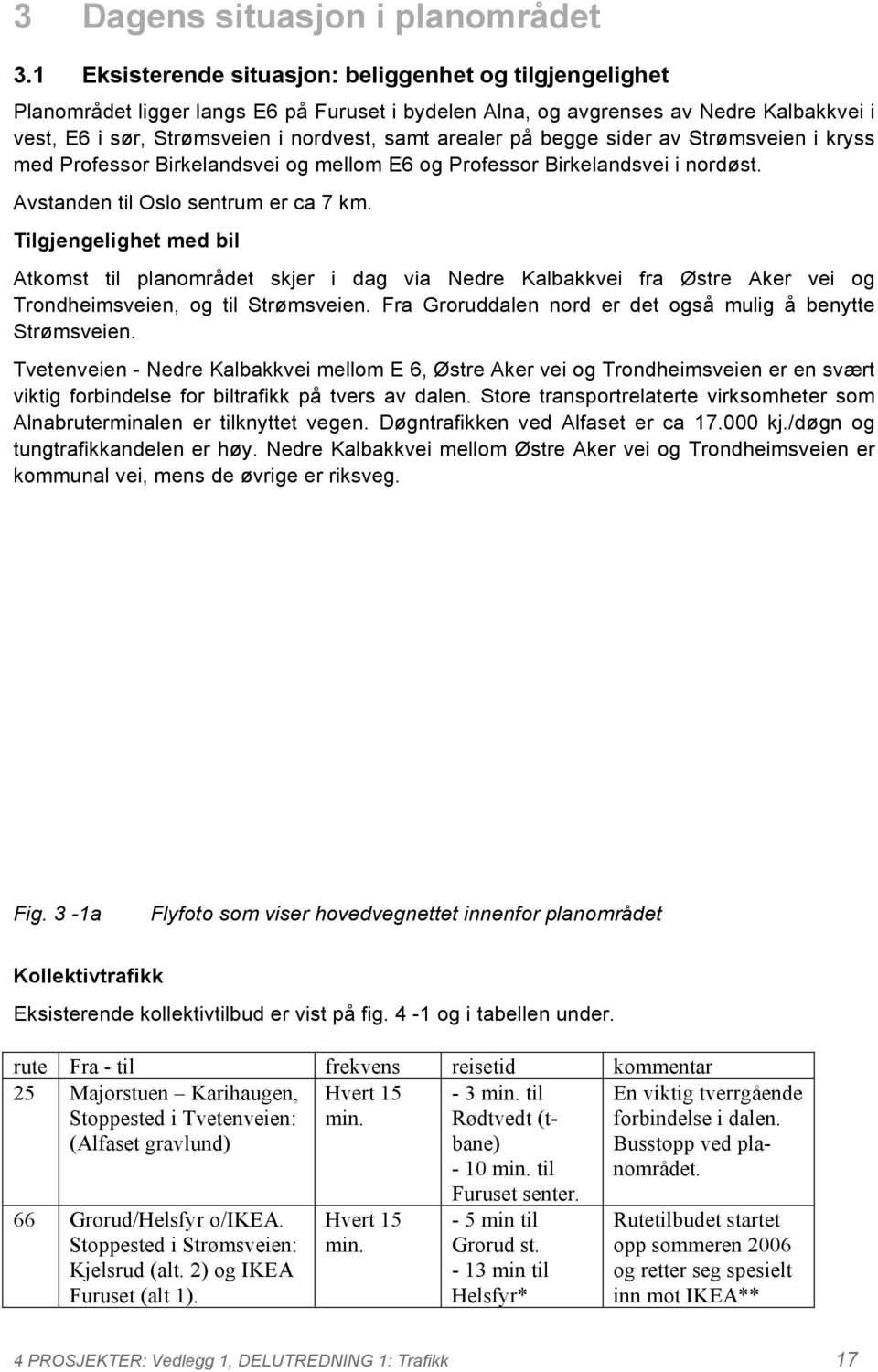 på begge sider av Strømsveien i kryss med Professor Birkelandsvei og mellom E6 og Professor Birkelandsvei i nordøst. Avstanden til Oslo sentrum er ca 7 km.