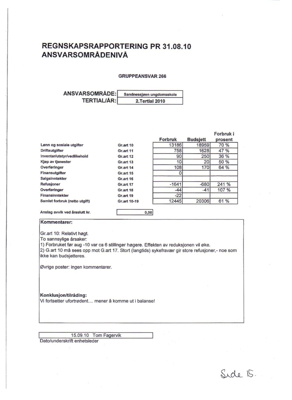 Effekten av reduksjonen vil øke. 2) G.art 10 må sees opp mot G.art 17.