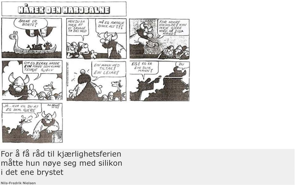 hun nøye seg med silikon