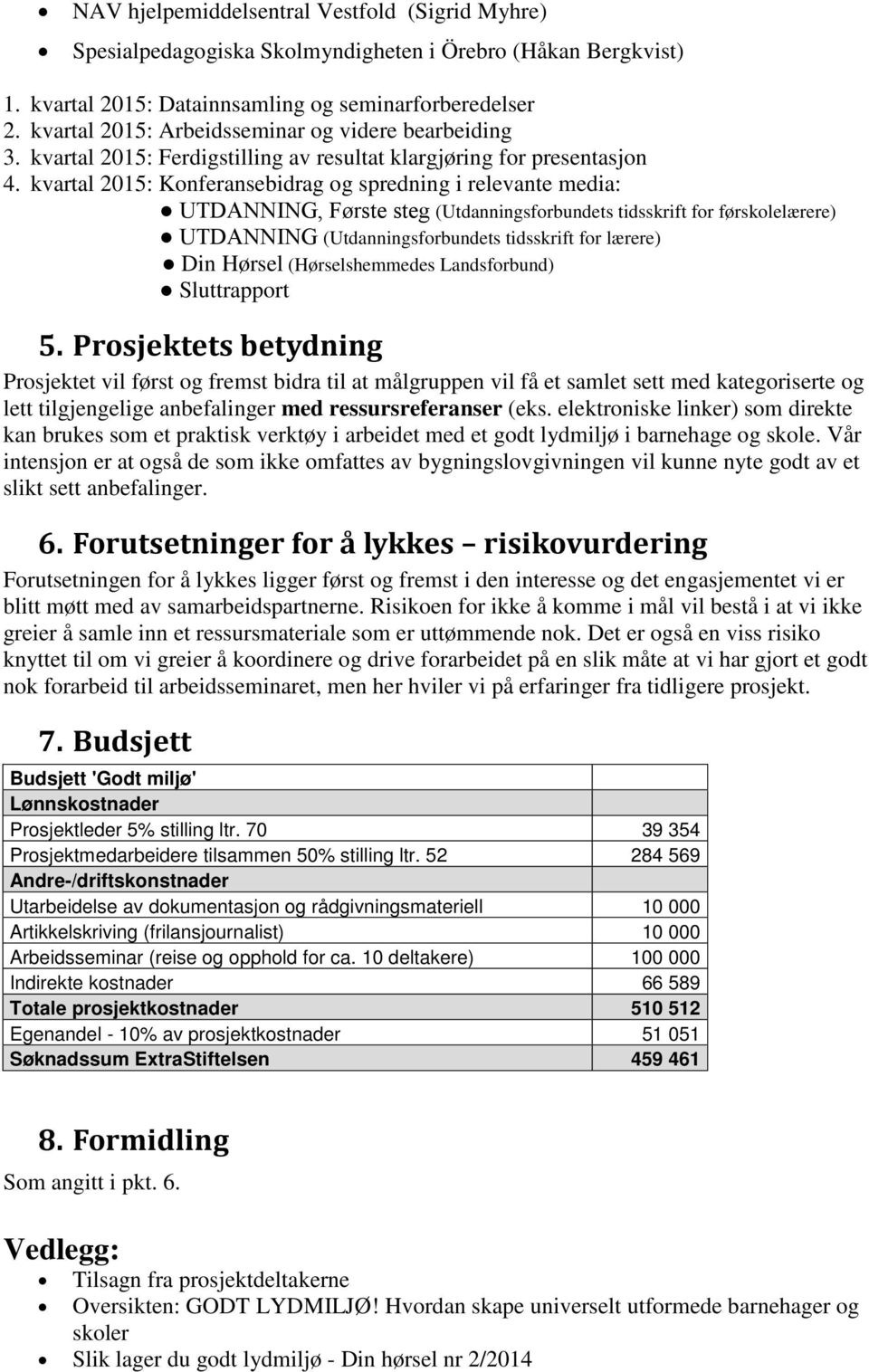 kvartal 2015: Konferansebidrag og spredning i relevante media: UTDANNING, Første steg (Utdanningsforbundets tidsskrift for førskolelærere) UTDANNING (Utdanningsforbundets tidsskrift for lærere) Din