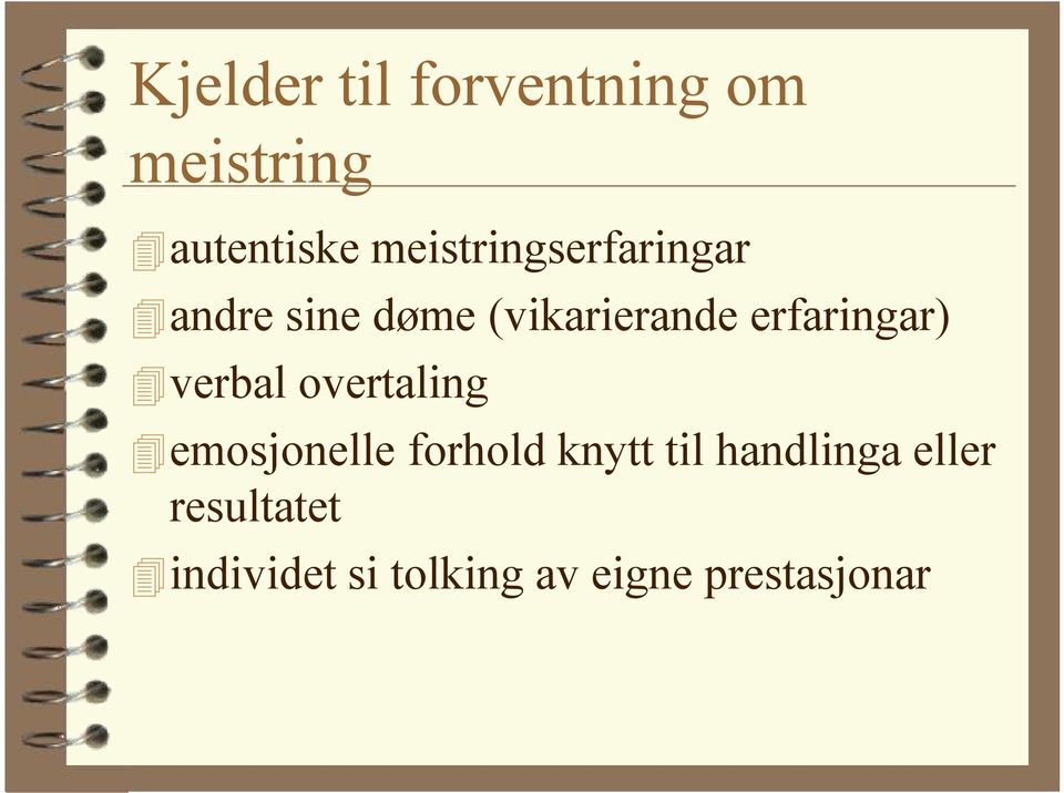 erfaringar) verbal overtaling emosjonelle forhold knytt