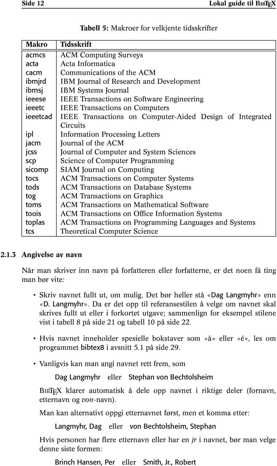 Computers IEEE Transactions on Computer-Aided Design of Integrated Circuits Information Processing Letters Journal of the ACM Journal of Computer and System Sciences Science of Computer Programming