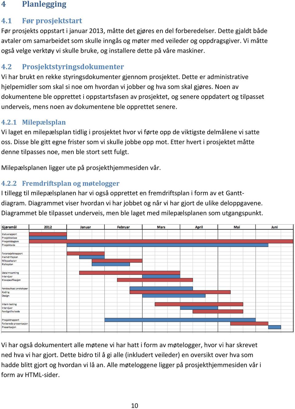 2 Prosjektstyringsdokumenter Vi har brukt en rekke styringsdokumenter gjennom prosjektet. Dette er administrative hjelpemidler som skal si noe om hvordan vi jobber og hva som skal gjøres.