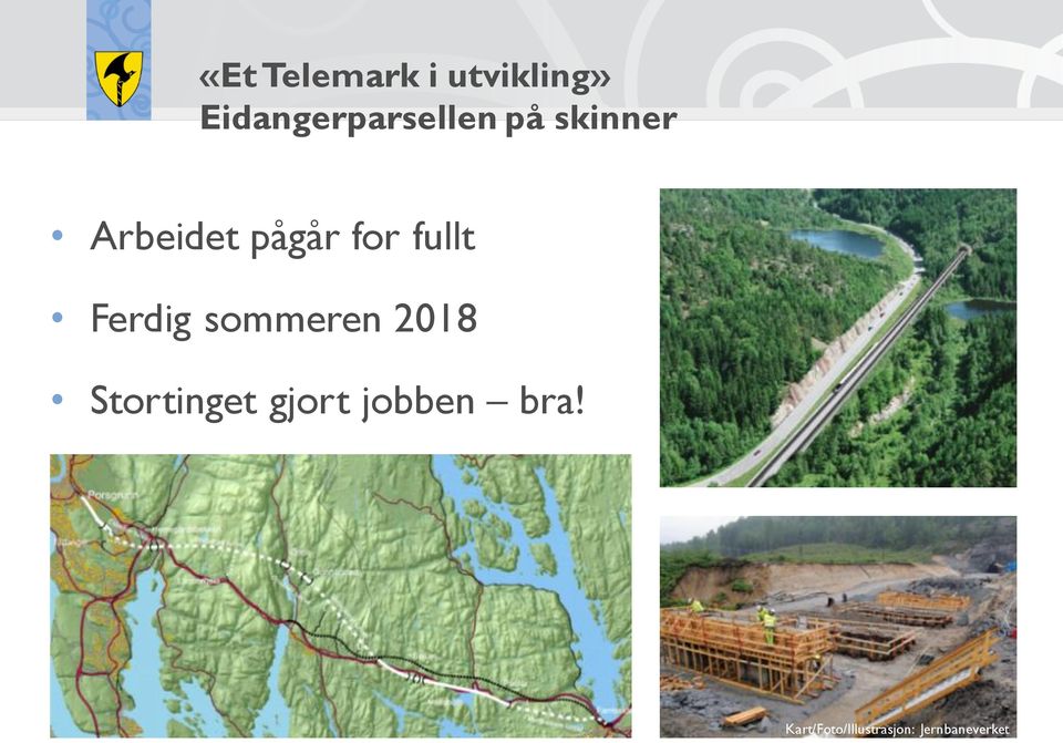 pågår for fullt Ferdig sommeren 2018