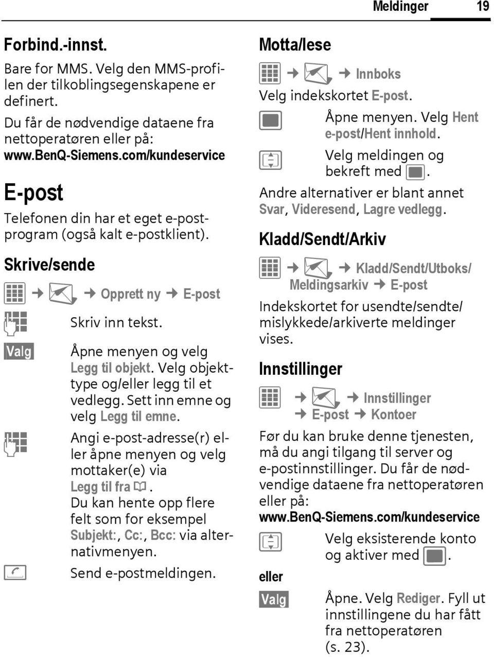 Velg objekttype og/eller legg til et vedlegg. Sett inn emne og velg Legg til emne. Angi e-post-adresse(r) eller åpne menyen og velg mottaker(e) via Legg til fra.