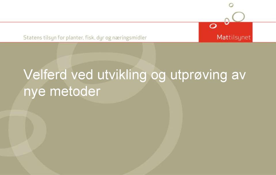 utprøving av