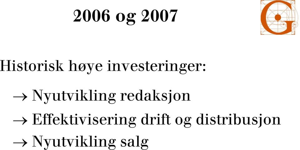 redaksjon Effektivisering