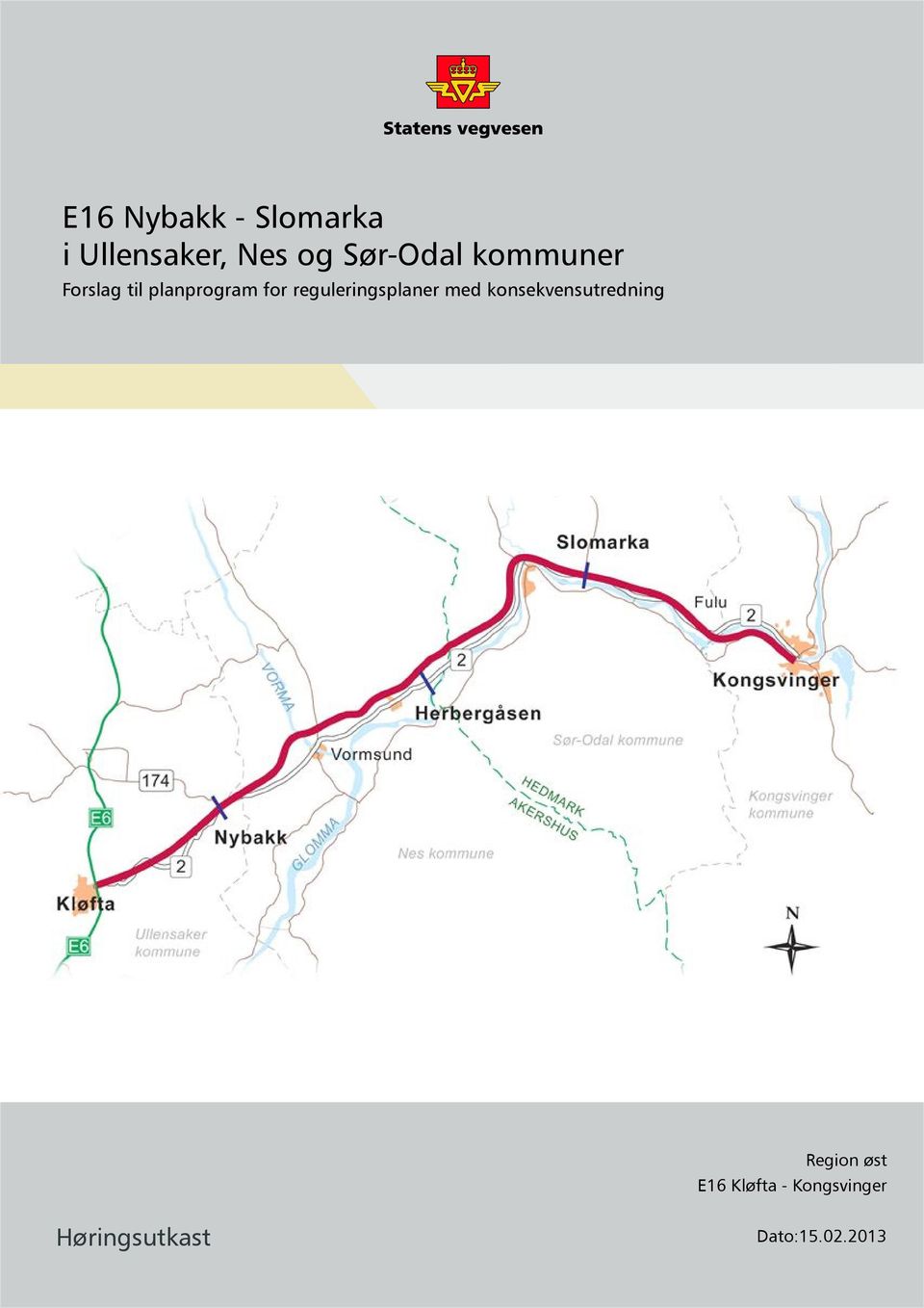 reguleringsplaner med konsekvensutredning Region