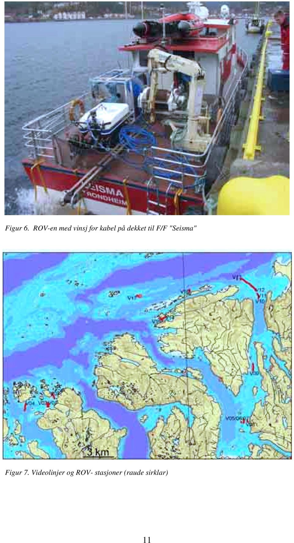 dekket til F/F "Seisma" Figur