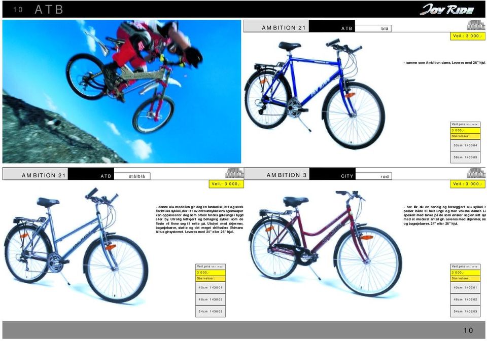 Utrolig lettkjørt og behagelig sykkel som de fleste vil finne seg til rette på. Utstyrt med skjermer, bagasjebærer, støtte og det meget driftssikre Shimano Altus girsystemet.