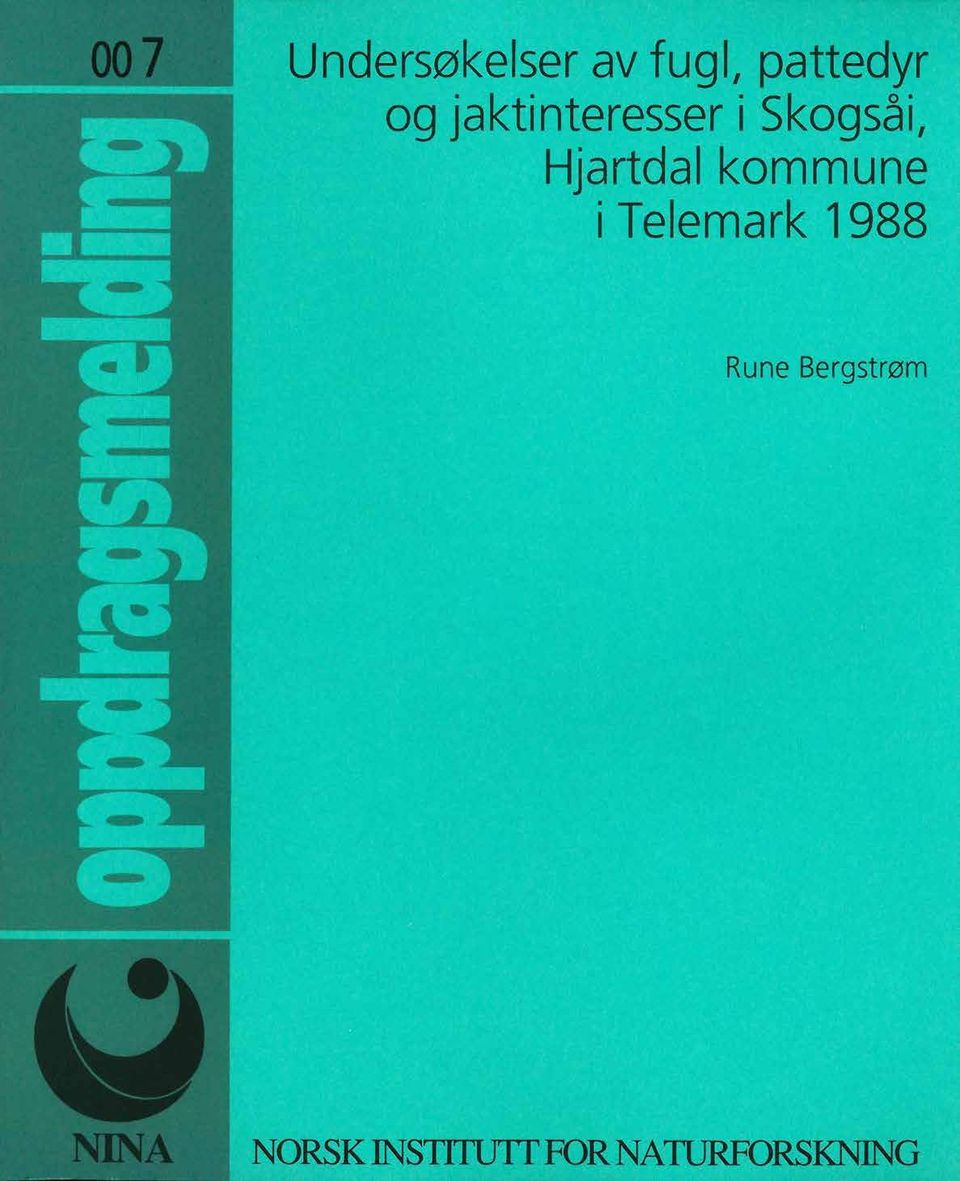 Hjartdalkommune i Telemark1988