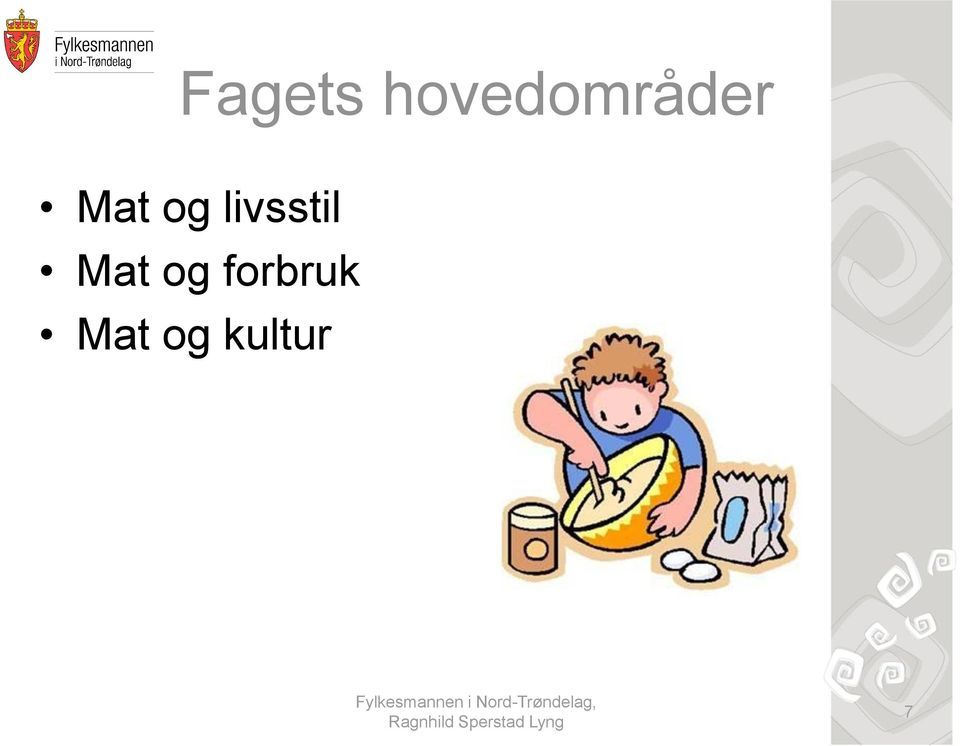 og livsstil Mat