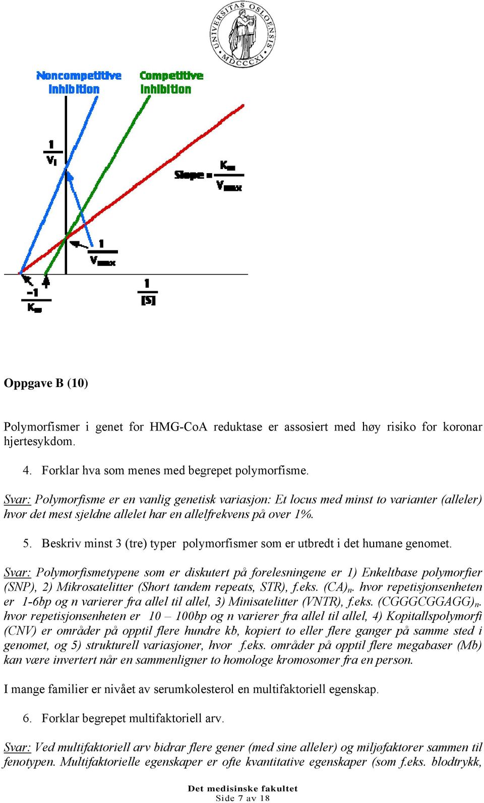 Beskriv minst 3 (tre) typer polymorfismer som er utbredt i det humane genomet.