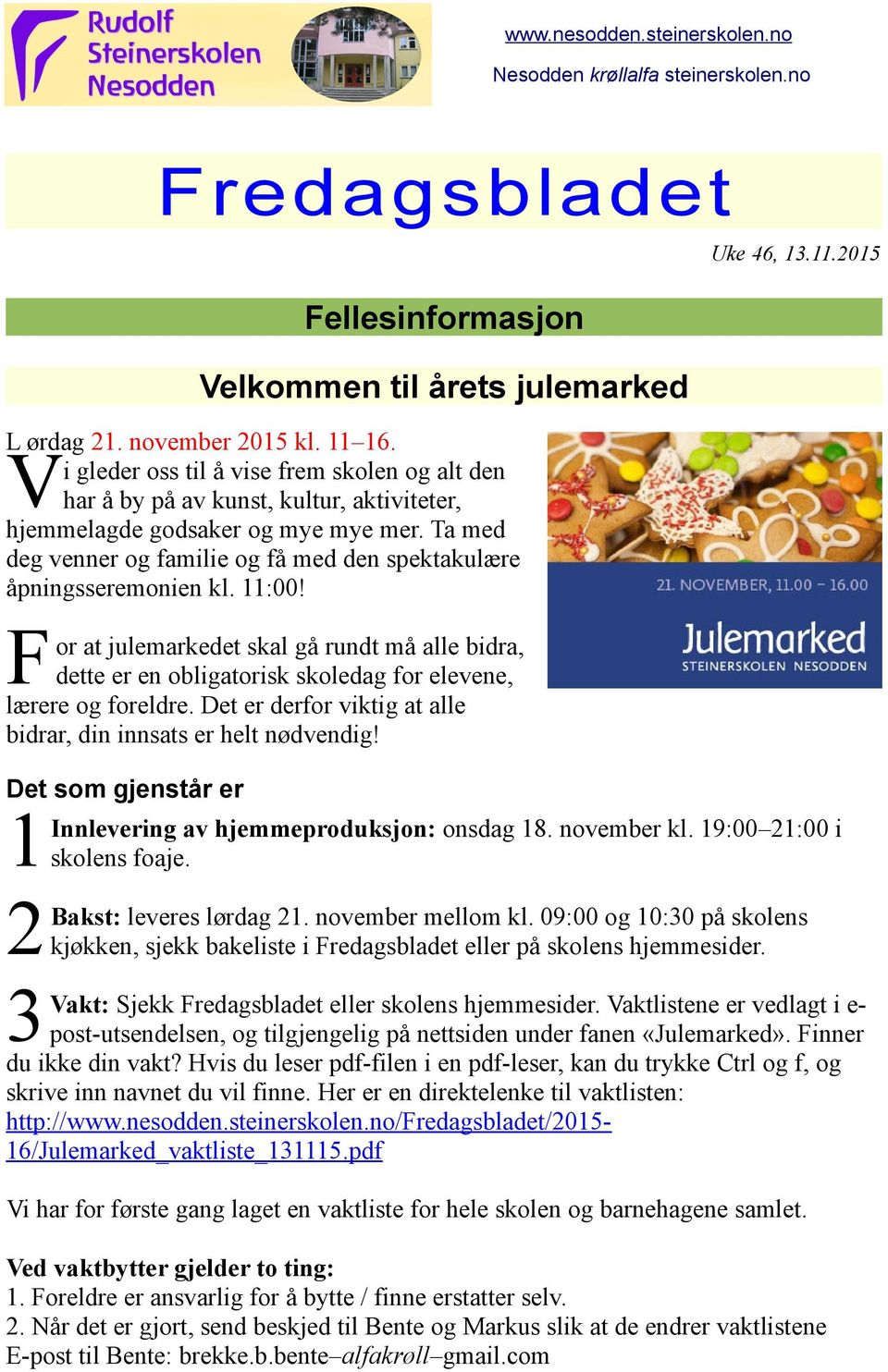 Ta med deg venner og familie og få med den spektakulære åpningsseremonien kl. 11:00!