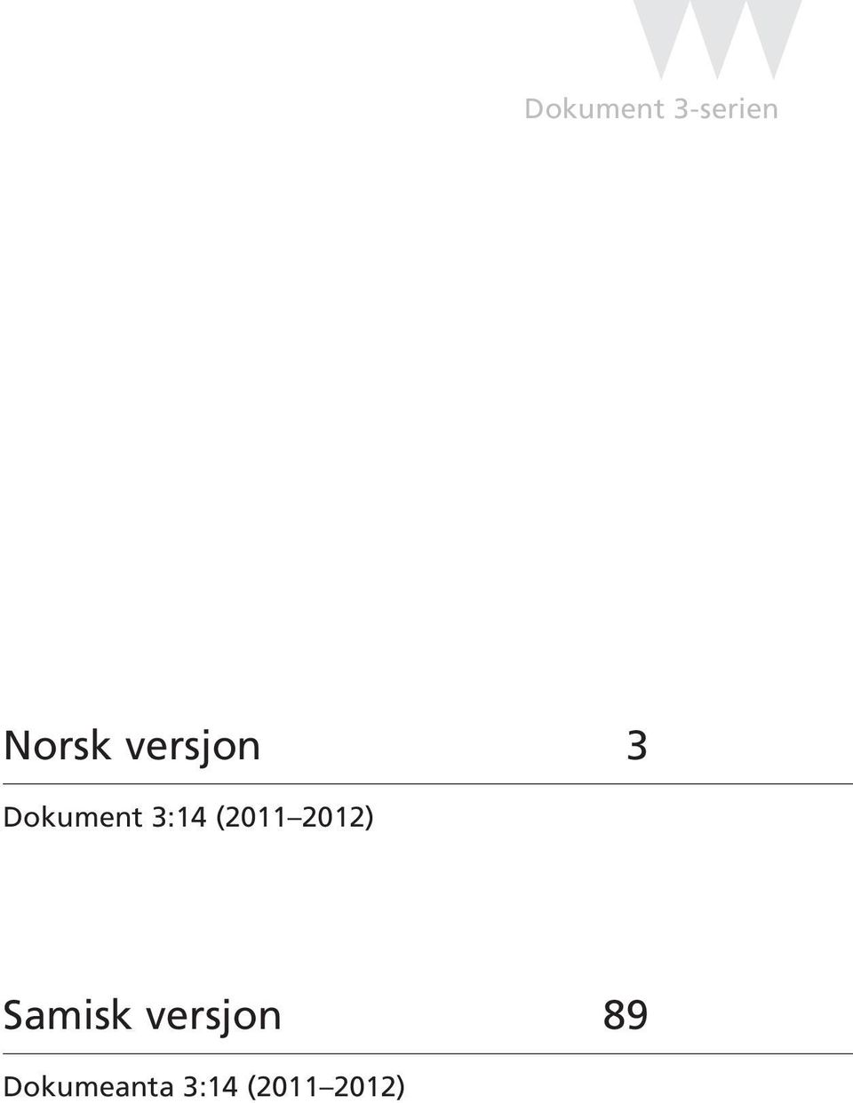 (2011 2012) Samisk versjon