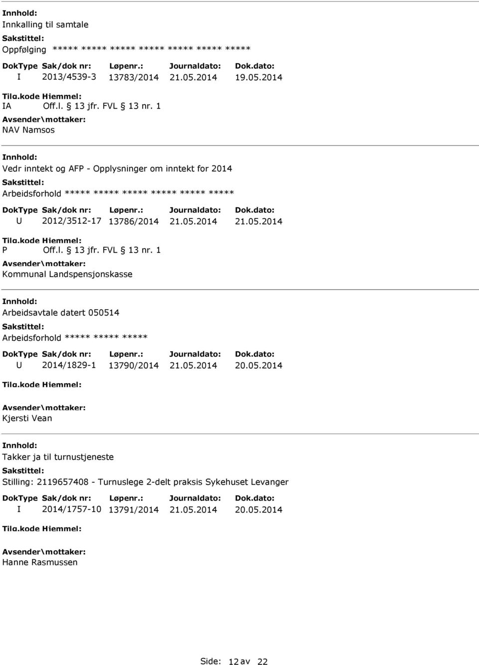 13786/2014 Off.l. 13 jfr. FVL 13 nr.