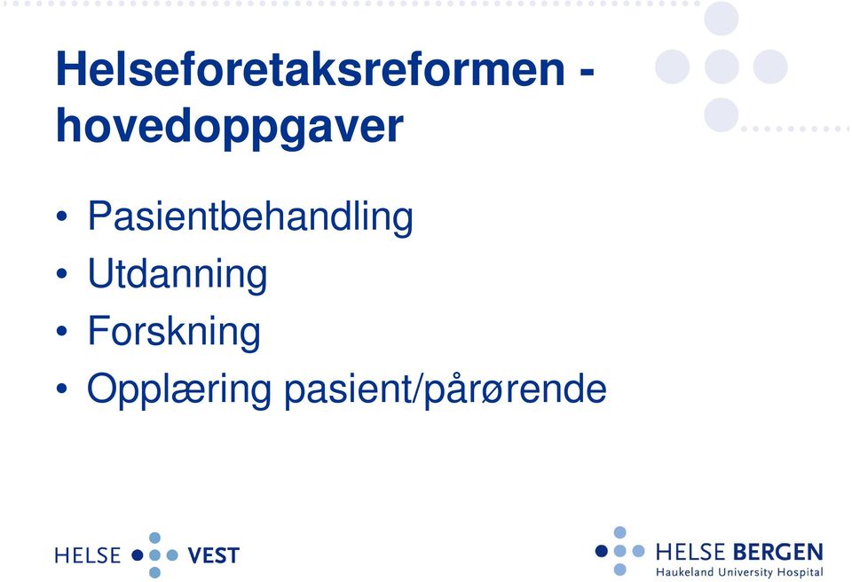 Pasientbehandling