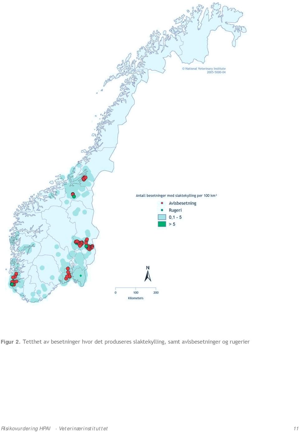 produseres slaktekylling, samt