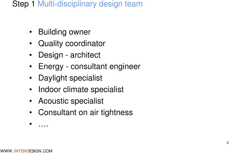 consultant engineer Daylight specialist Indoor climate