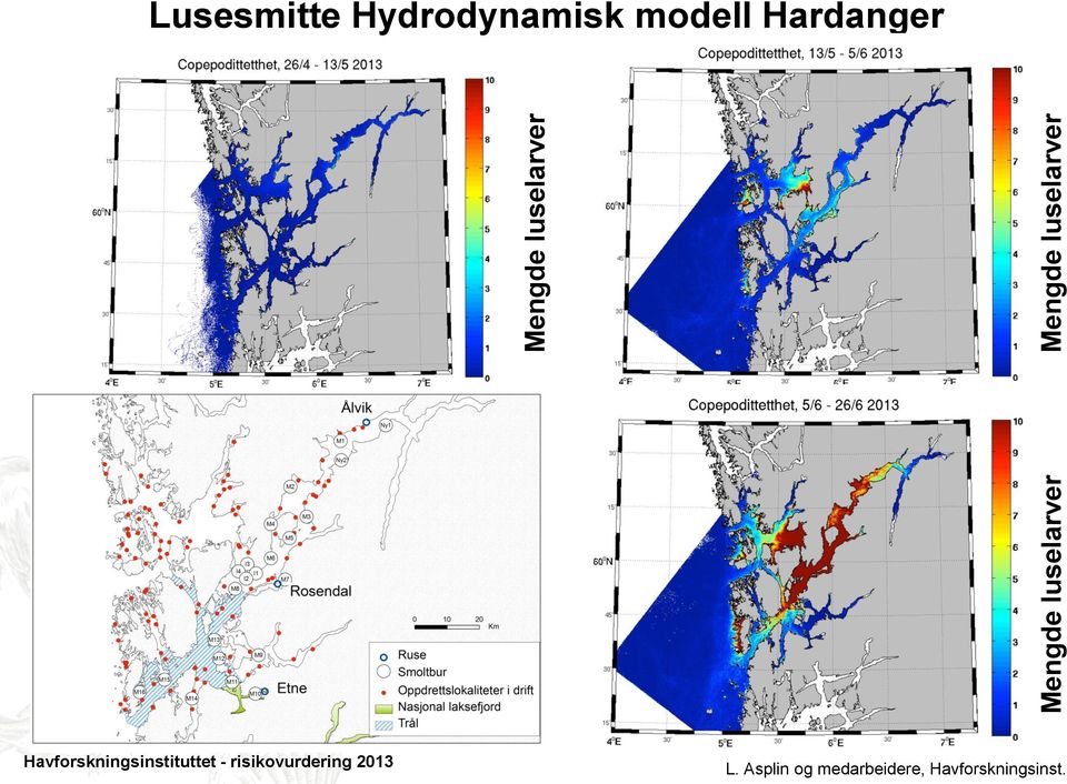 Hydrodynamisk modell Hardanger L.