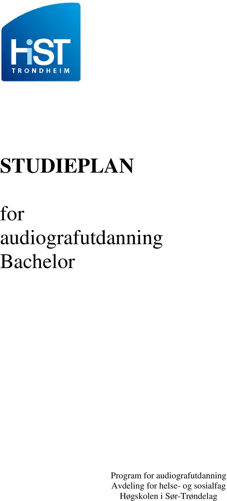 Program for audiografutdanning