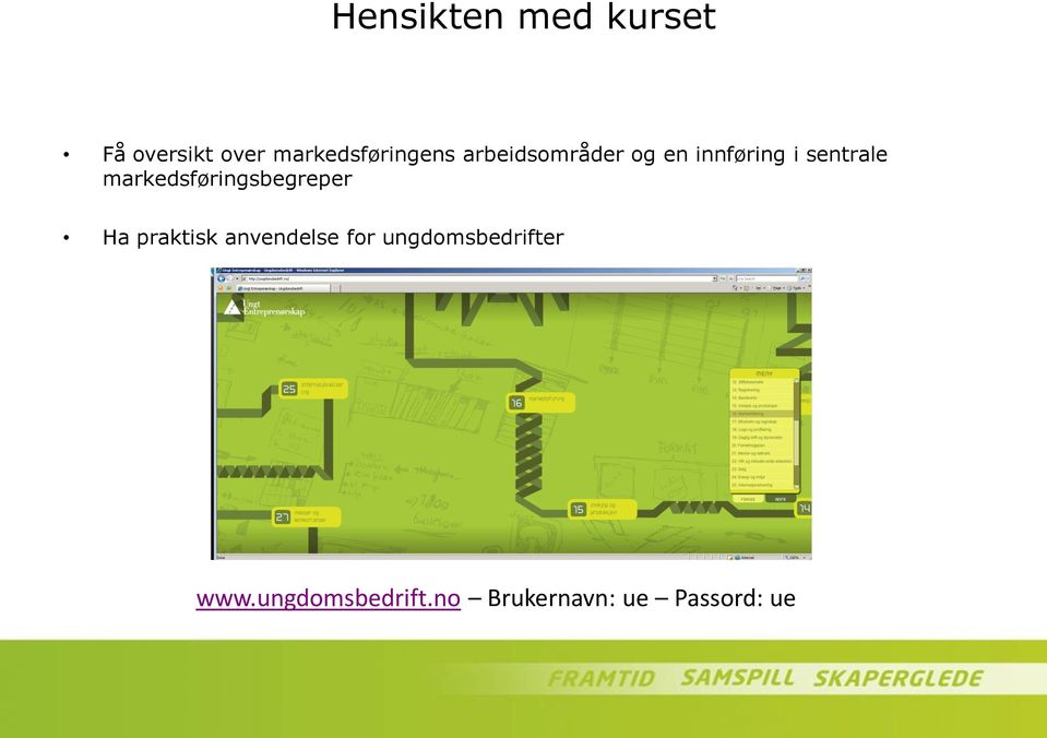 sentrale markedsføringsbegreper Ha praktisk