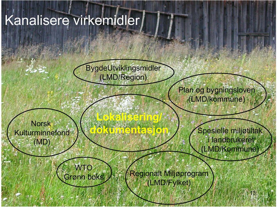 Plan og bygningsloven (LMD/kommune) Spesielle miljøtiltak i