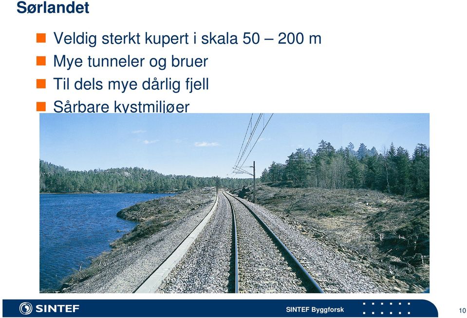 tunneler og bruer Til dels