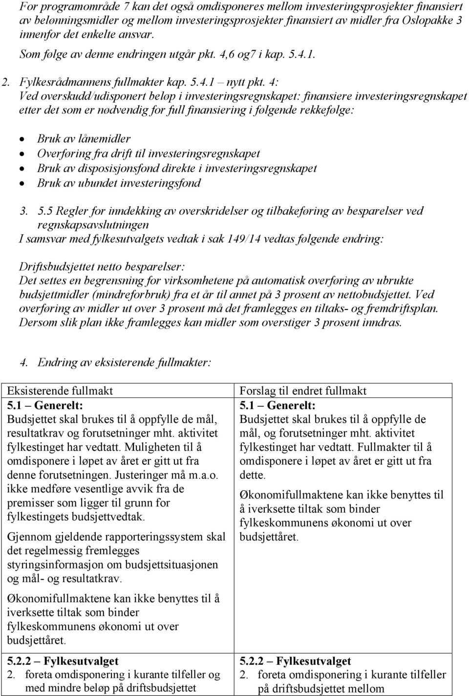 4: Ved overskudd/udisponert beløp i investeringsregnskapet: finansiere investeringsregnskapet etter det som er nødvendig for full finansiering i følgende rekkefølge: Bruk av lånemidler Overføring fra