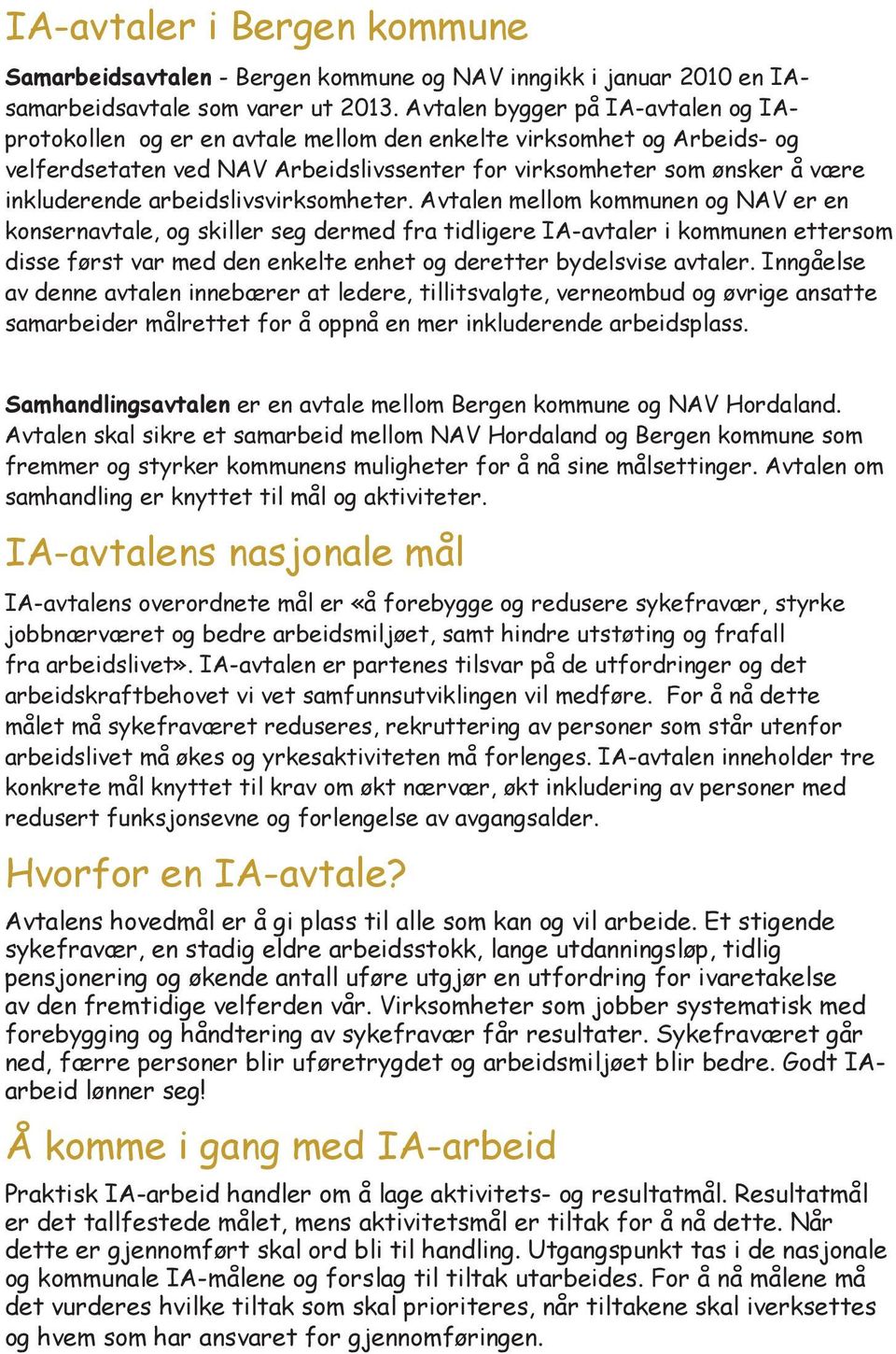 arbeidslivsvirksomheter.