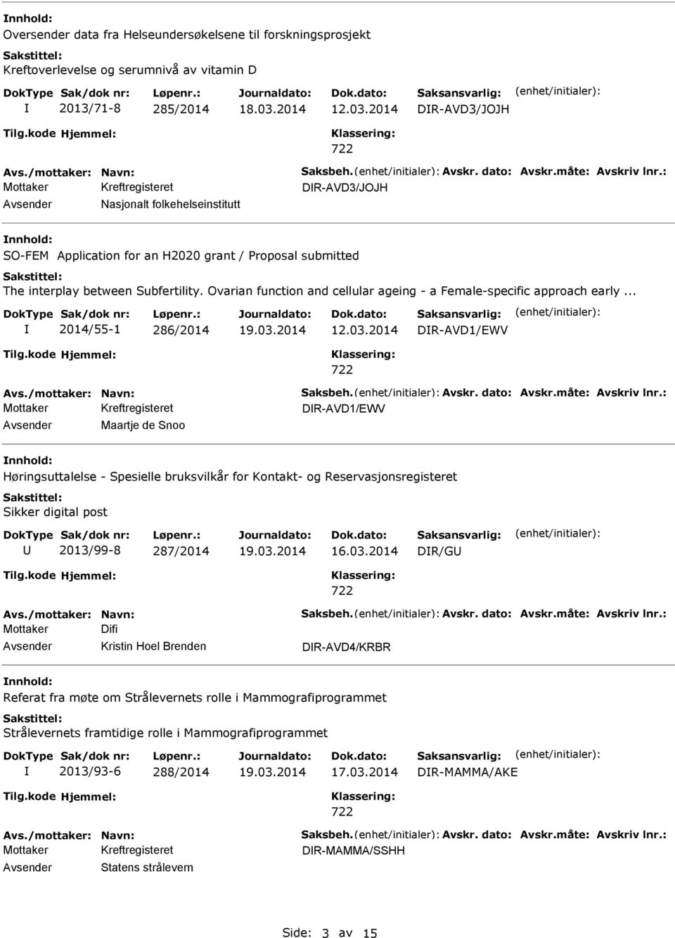 Ovarian function and cellular ageing - a Female-specific approach early... 2014/55-1 286/2014 12.03.